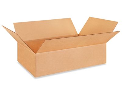 24 x 16 x 6" Lightweight 32 ECT Corrugated Boxes S-22208