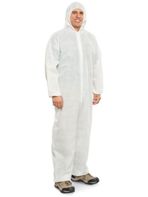 Uline Industrial Coverall with Hood - Large S-22212-L