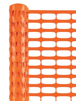 Safety Fence - Heavy Duty, 4 x 100', Orange S-22226O