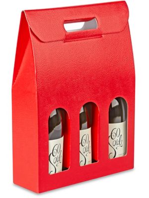 Uline 2025 wine carrier