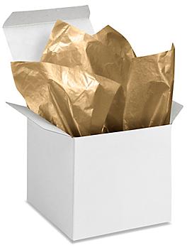 Tissue Paper Sheets - 15 x 20", Metallic Gold S-22253GOLD