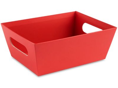 Market Trays - 9 x 7 x 3", Red S-22254R