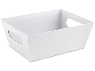 Market Trays - 9 x 7 x 3", White S-22254W