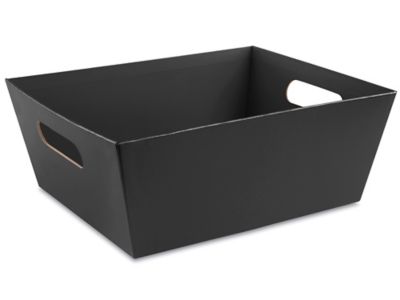 Market Trays - 12 x 9 x 4", Black S-22255BL