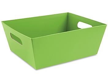 Market Trays - 12 x 9 x 4", Lime S-22255LIME