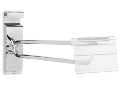 Scanner Hooks for Gridwall - 8", Chrome S-22263C