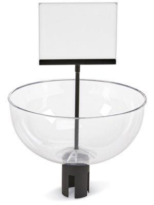 Display Bowl and Sign Merchandiser