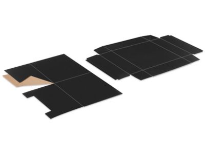 Cajas de Alto Brillo para Regalo - 10 x 10 x 8, Negras, 25 x 25 x 20 cm S-22272  - Uline