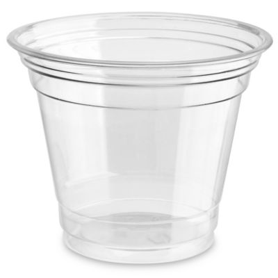 Uline Crystal Clear Plastic Cups - 12 oz