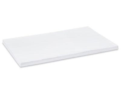 Flawless Packaging White Tissue Paper 20” x 30” Bulk 48 Pack
