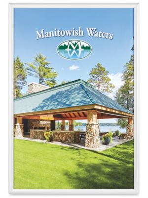 Snap Edge Frame Sign - 24 x 36", White S-22290W