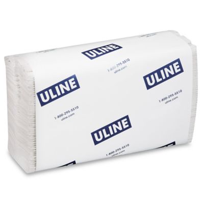 Uline Paper Roll Towels - 10 x 800', White S-14772 - Uline