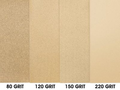 3M Aluminum Oxide Sandpaper Sheets - 120 Grit S-22315 - Uline