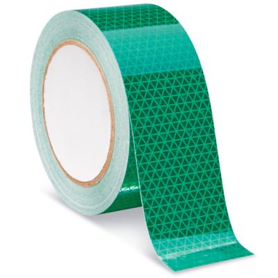 Outdoor Reflective Tape - 2 x 50', Green S-22330G - Uline