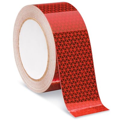 Outdoor Reflective Tape - 4 x 50', Red S-23632R - Uline