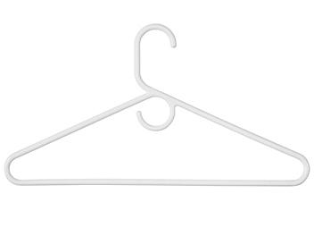 Tubular Plastic Hangers - 3/8" S-22340