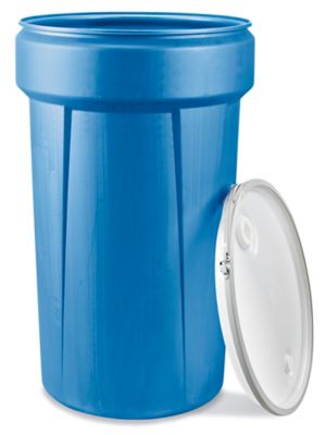 Closed Top Stainless Steel Drum - 55 Gallon S-17354 - Uline