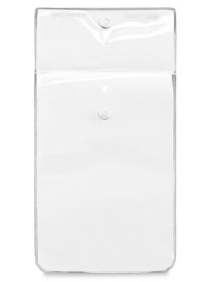 Snap Closure Vinyl Envelopes - 4 x 6" S-22350