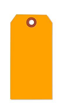 Fluorescent Tags - #5, 4 3/4 x 2 3/8", Orange S-2236O