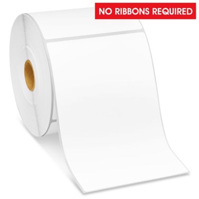 Desktop Direct Thermal Labels - 5" Diameter Roll, 4 x 6" S-22378