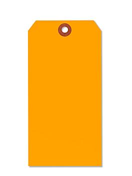 Fluorescent Tags - #8, 6 1/4 x 3 1/8", Orange S-2237O