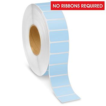Industrial Direct Thermal Labels - Blue, 2 x 1" S-22387BLU