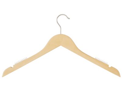 Wood Hangers - Shirt with Grippers