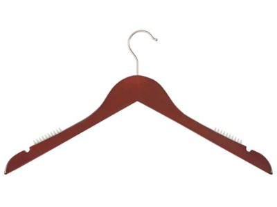 HIGH QUALITY Natural No Notch Wooden Hangers –