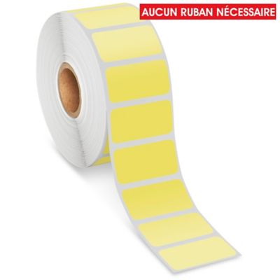 Étiquettes adhésives thermiques directes de table – 1 1/2 x 3/4 po