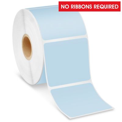 Desktop Direct Thermal Labels - Blue, 2 1/4 x 2" S-22419BLU