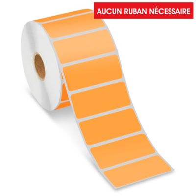 Desktop Direct Thermal Labels - Orange, 2 1/2 x 1" S-22420O