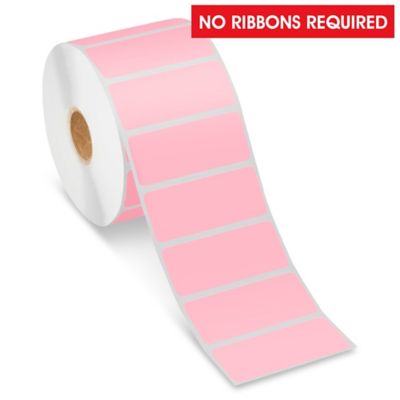 Desktop Direct Thermal Labels - Pink, 2 1/2 x 1" S-22420P