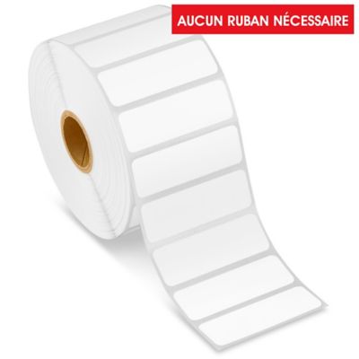 Removable Adhesive Desktop Direct Thermal Labels - 2 1/4 x 3/4" S-22422