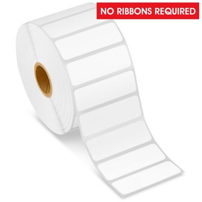 Removable Adhesive Desktop Direct Thermal Labels - 2 1/4 x 3/4" S-22422