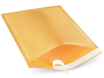 Uline Economy Gold Bubble Mailers #5 - 10 1/2 x 16" S-22457