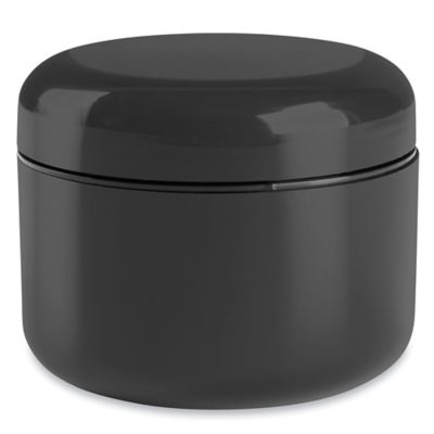 Double Wall Dome Jars Bulk Pack - 8 oz, Black S-22466B-BL