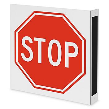Magnetic Aisle Sign - "Stop" S-22489