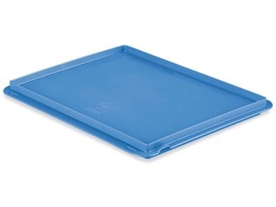 Straight Wall Container Lid - 15 x 12", Blue S-22491BLU
