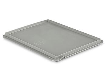 Straight Wall Container Lid - 15 x 12", Gray S-22491GR