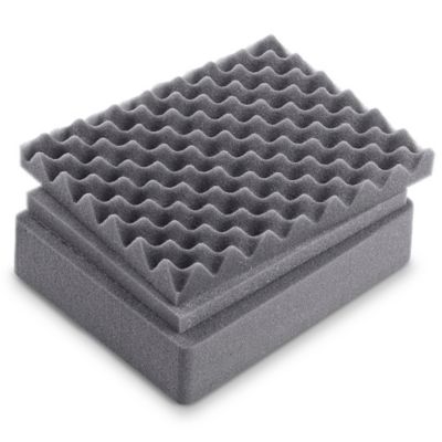 Pelican 1200 Shipping Box with Foam, Black