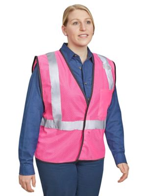 Pink on sale construction vest