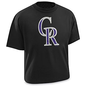 MLB Classic T-Shirt - Colorado Rockies, Medium S-22555ROC-M