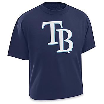 MLB Classic T-Shirt - Tampa Bay Rays, Large S-22555TAM-L