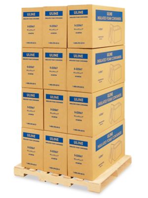 Insulated Foam Shipping Kit - 10 1/2 x 8 1/4 x 9 1/2 S-16478 - Uline