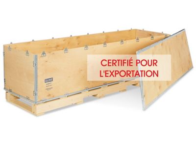 Wood Crate - 84 x 24 x 24" with Pallet S-22571