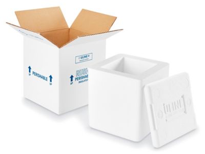 Insulated Foam Shipping Kit - 6 x 5 x 6 1/2" S-22602
