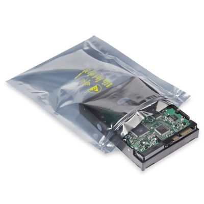 6 x 8" Reclosable Static Shielding Bags Bulk Pack S-2262B