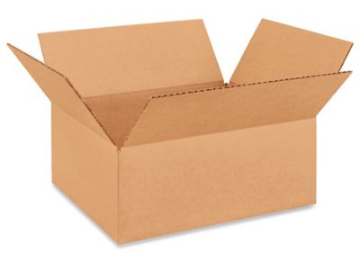12 x 10 x 5" Lightweight 32 ECT Corrugated Boxes S-22635