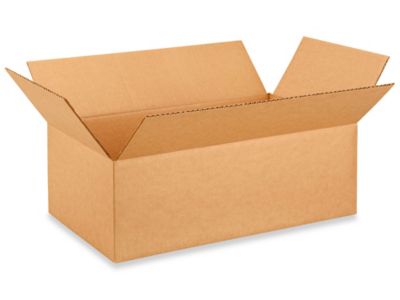 22x10x6 ECT-32 Kraft Corrugated Boxes – 25 Pack For Shipping & Moving (Lightweight)