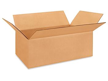 24 x 14 x 8" Lightweight 32 ECT Corrugated Boxes S-22665